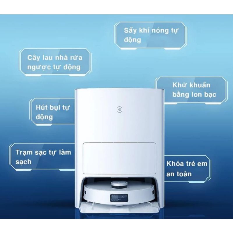 Robot hút bụi lau nhà Ecovacs Deebot T10 OMNi - hàng trưng bày