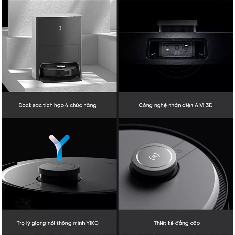 Robot hút bụi Deebot ECOVACS X1 OMNI