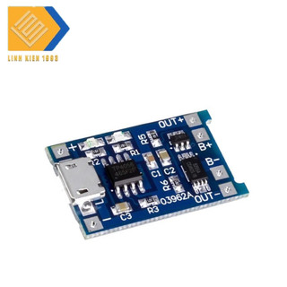 TP4056 Mạch Sạc Pin MicroUSB 1A