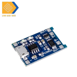 TP4056 Mạch Sạc Pin MicroUSB 1A