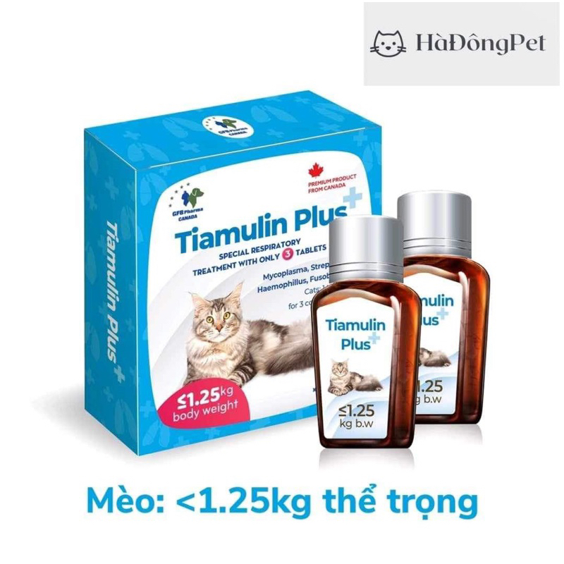 Tiamulin Plus - Hỗ trợ hô hấp cho mèo