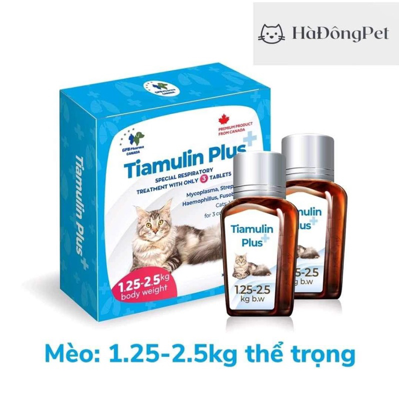Tiamulin Plus - Hỗ trợ hô hấp cho mèo
