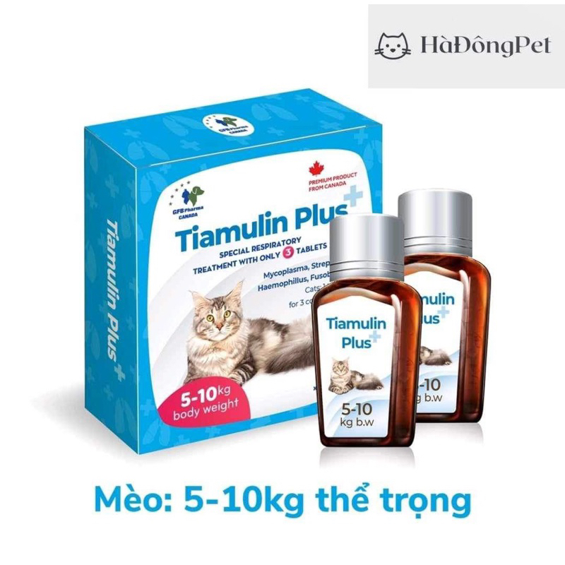 Tiamulin Plus - Hỗ trợ hô hấp cho mèo
