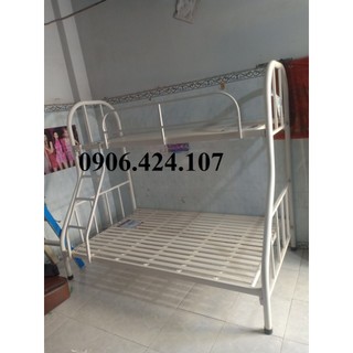 Giường Tầng Lệch Sắt Tròn