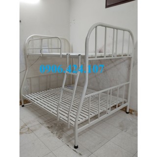 Giường Tầng Lệch Sắt Tròn
