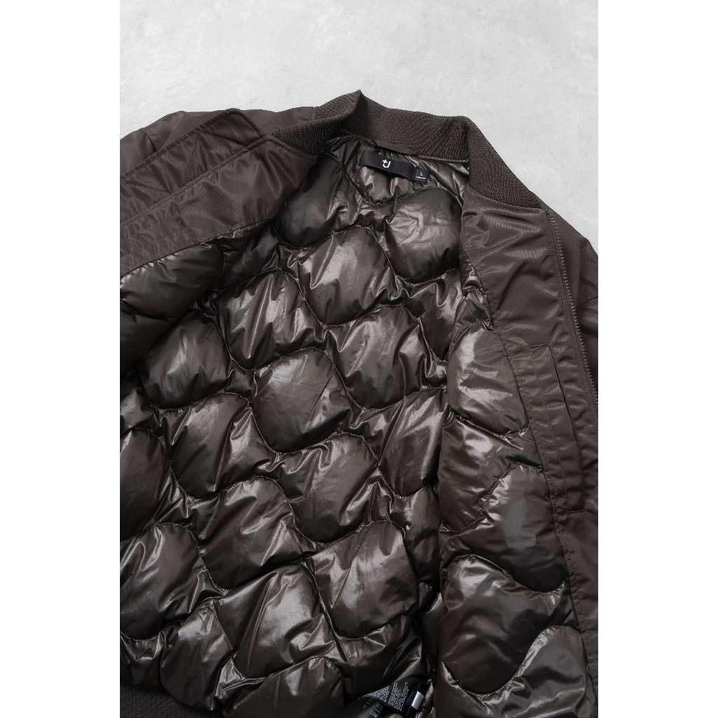 U.NI.Q.LO +J HYBRID DOWN OVERSIZED MA-1