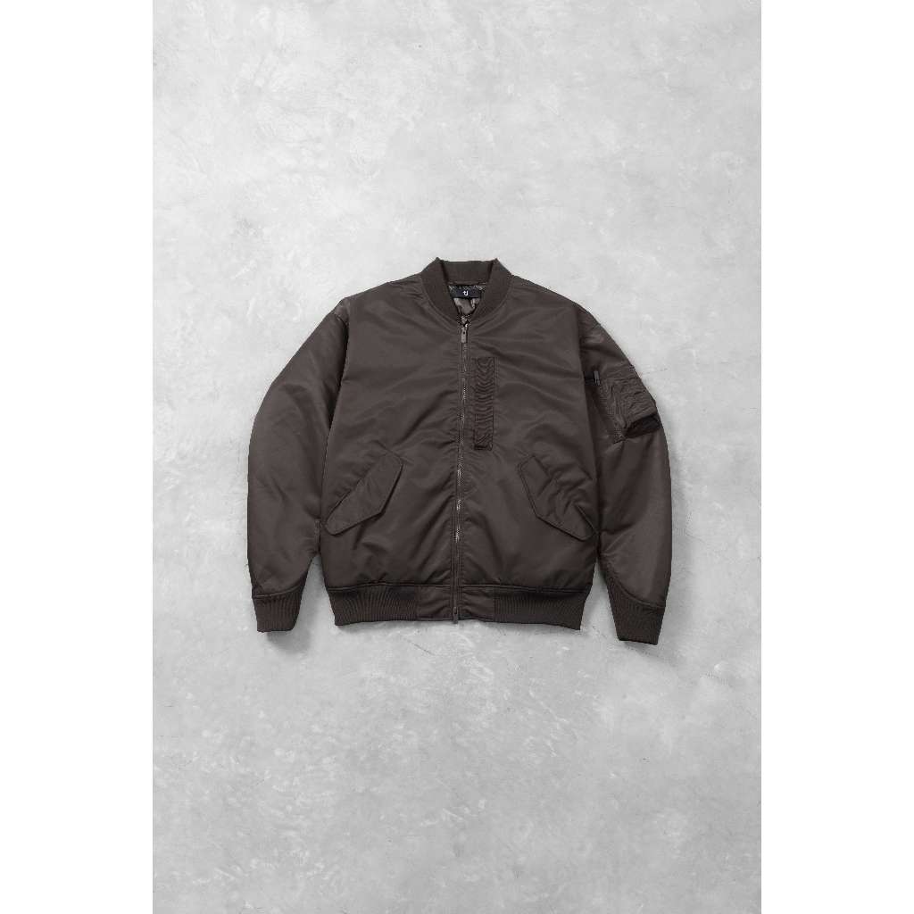 U.NI.Q.LO +J HYBRID DOWN OVERSIZED MA-1
