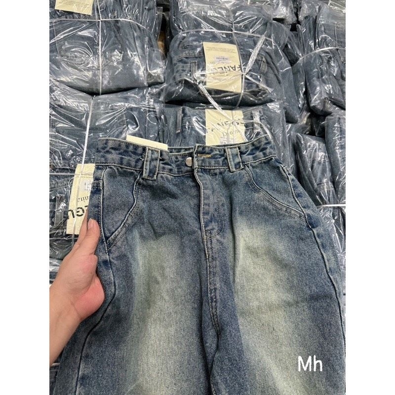 Quần jeans baggy rách gối #1105