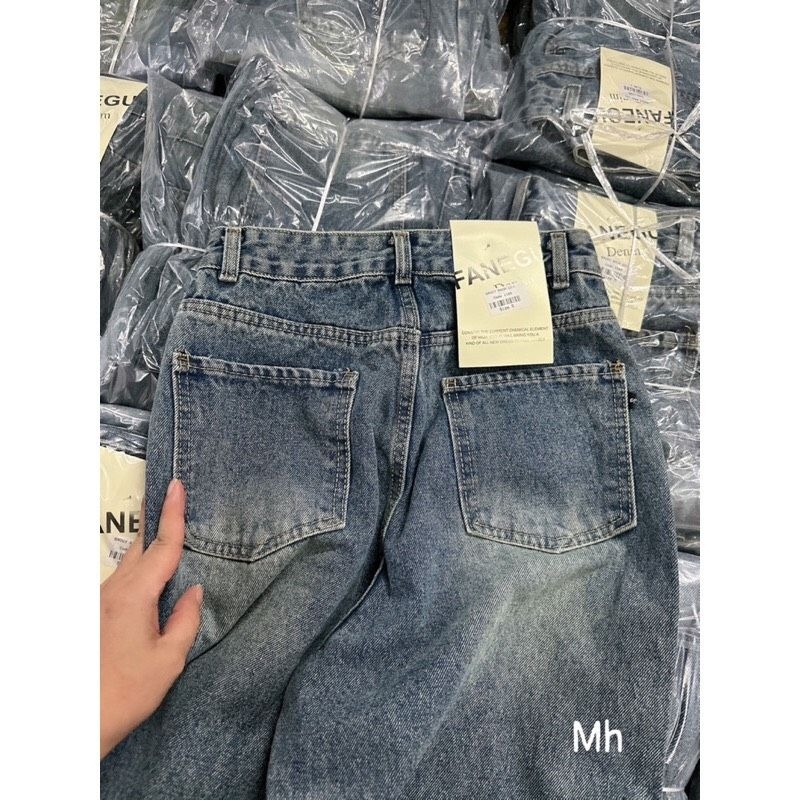 Quần jeans baggy rách gối #1105