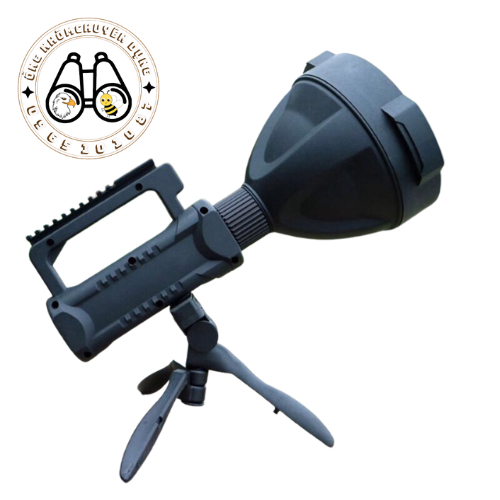 Đèn Pin Siêu Sáng Cao Cấp Chiếu Xa Trên 500m,Tích Hợp Chân USB Sạc Dự Phòng, Có Chân Đế, Pin Trâu, Chống Nước