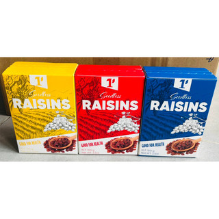 Nho khô hộp giấy raisins seedless ấn độ 100gr