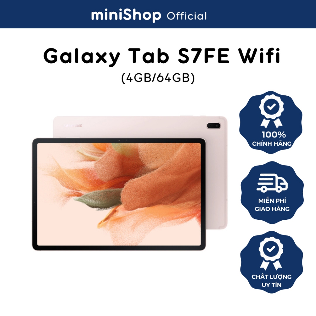 Máy tính bảng Samsung Galaxy Tab S7 FE WiFi