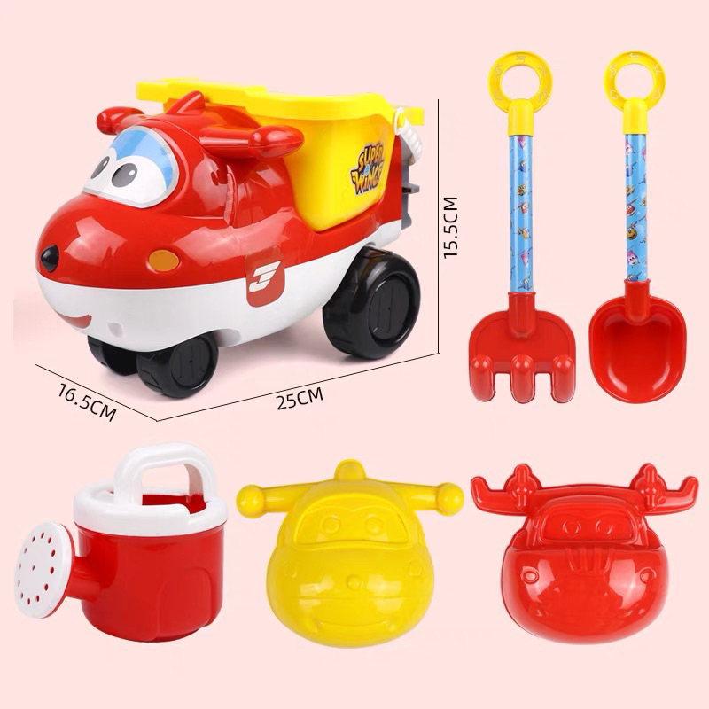 Đồ chơi guồng quay xúc cát,hạt muồng,hạt sứ, bộ đồ chơi xúc cát đi biển cho bé