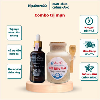 Sắc Hồng ngừa mụn - mờ nám - giúp đều màu da