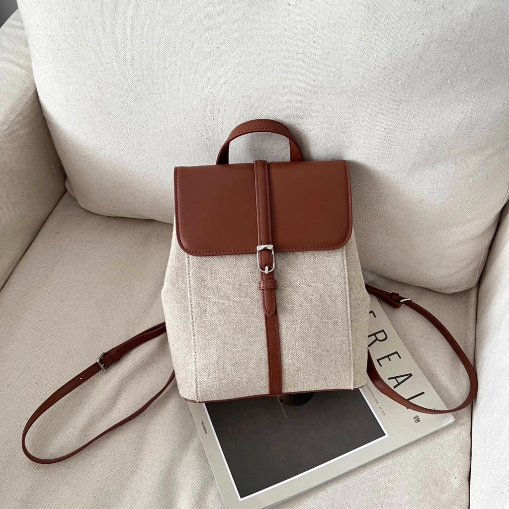 Balo phối canvas phong cách Pháp - BORAM