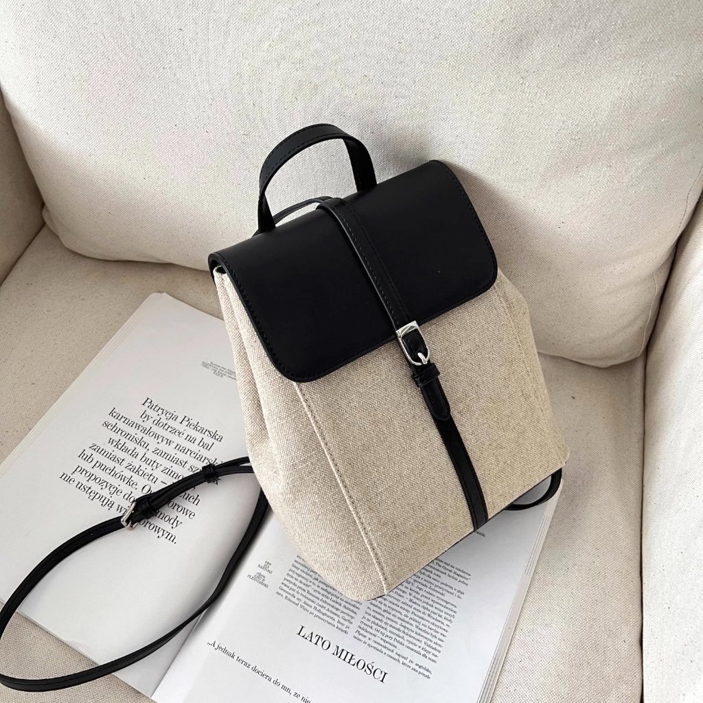 Balo phối canvas phong cách Pháp - BORAM