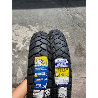 Vỏ lốp xe michelin anakee adventure cho các dòng xe motor adventure:cb500x, adv size 110/80zr19 và 150/70zr17