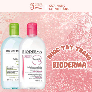 Nước tẩy trang biodema 500ml dành cho da dầu da khô và da nhạy cảm