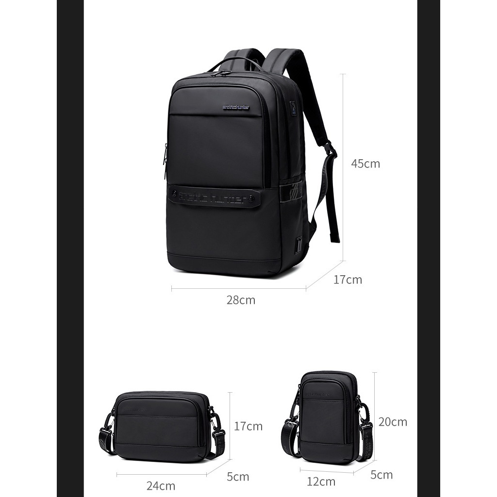 Ba lô laptop du lịch thông minh công suất lớn - ARCTIC HUNTER 483 - 3in1