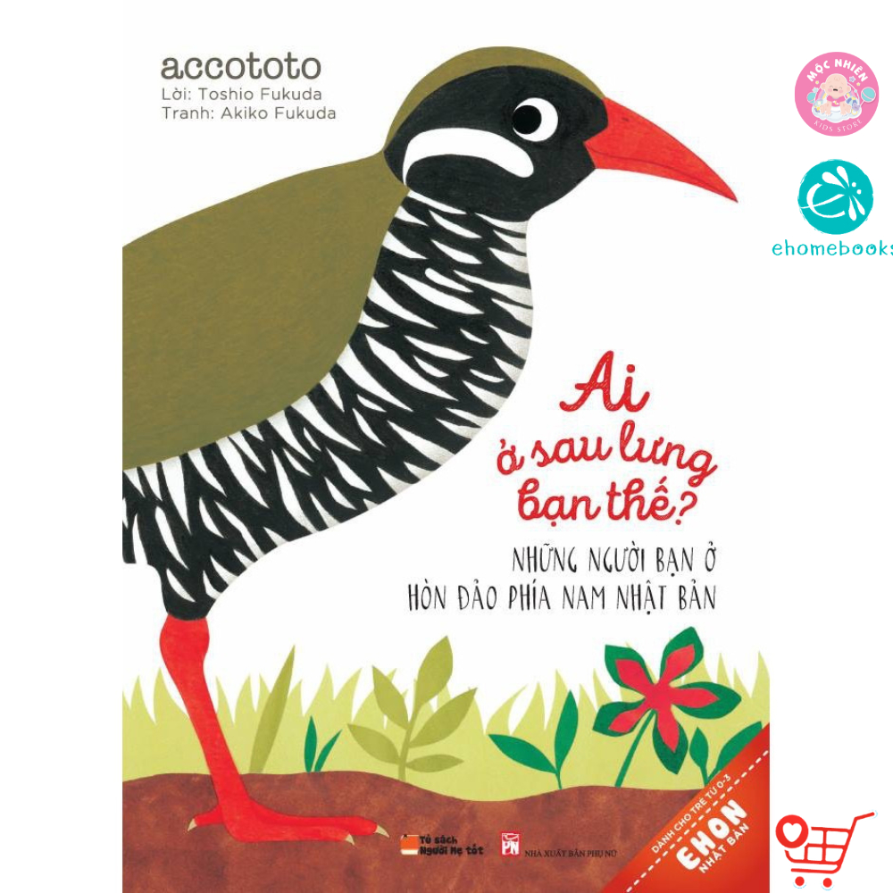 Sách Ehon Nhật Bản - Ai ở sau lưng bạn thế? - Combo 6 quyển - Ehomebooks