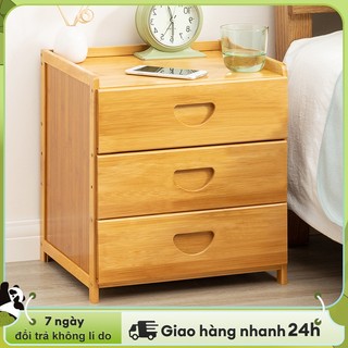 Woodland Tủ Đầu Giường, Kệ Đầu Giường 2 Ngăn Kéo Gỗ Tiện Lợi Loại Tốt gỗ tự nhiên Mẫu Mới 