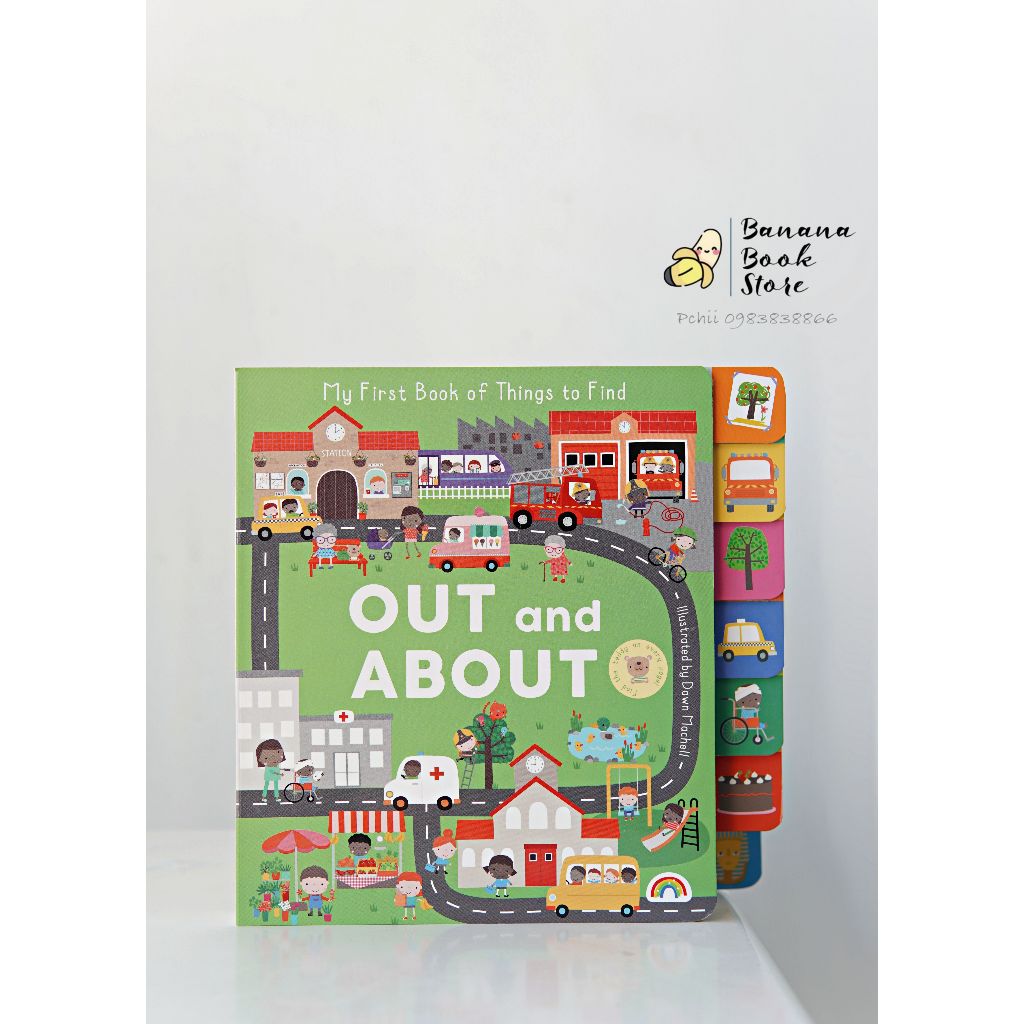 Bộ đồ chơi lật mở Out and About với nhiều điều thú vị