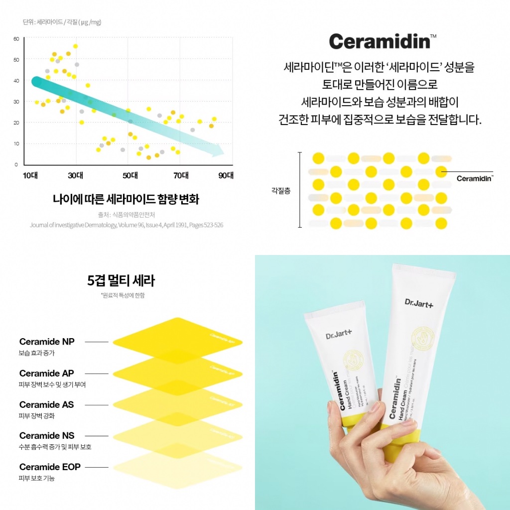 Kem tay DR.JART Ceramidin Hand Cream