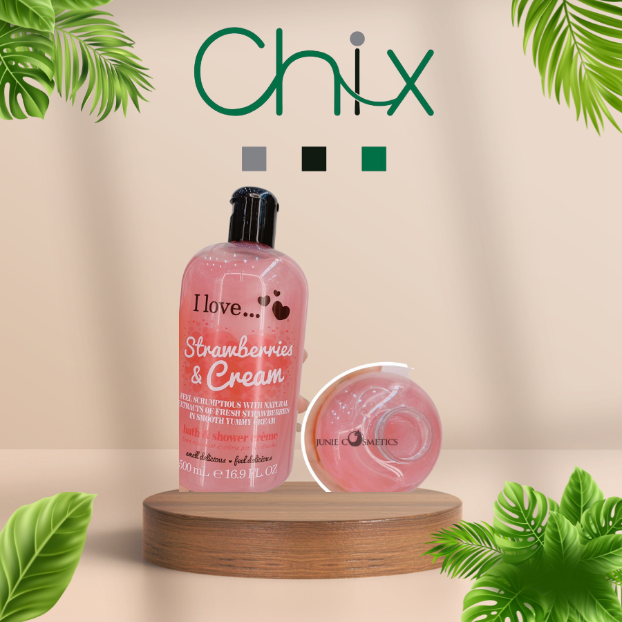 Sữa tắm I Love Strawberries & Cream 500ml