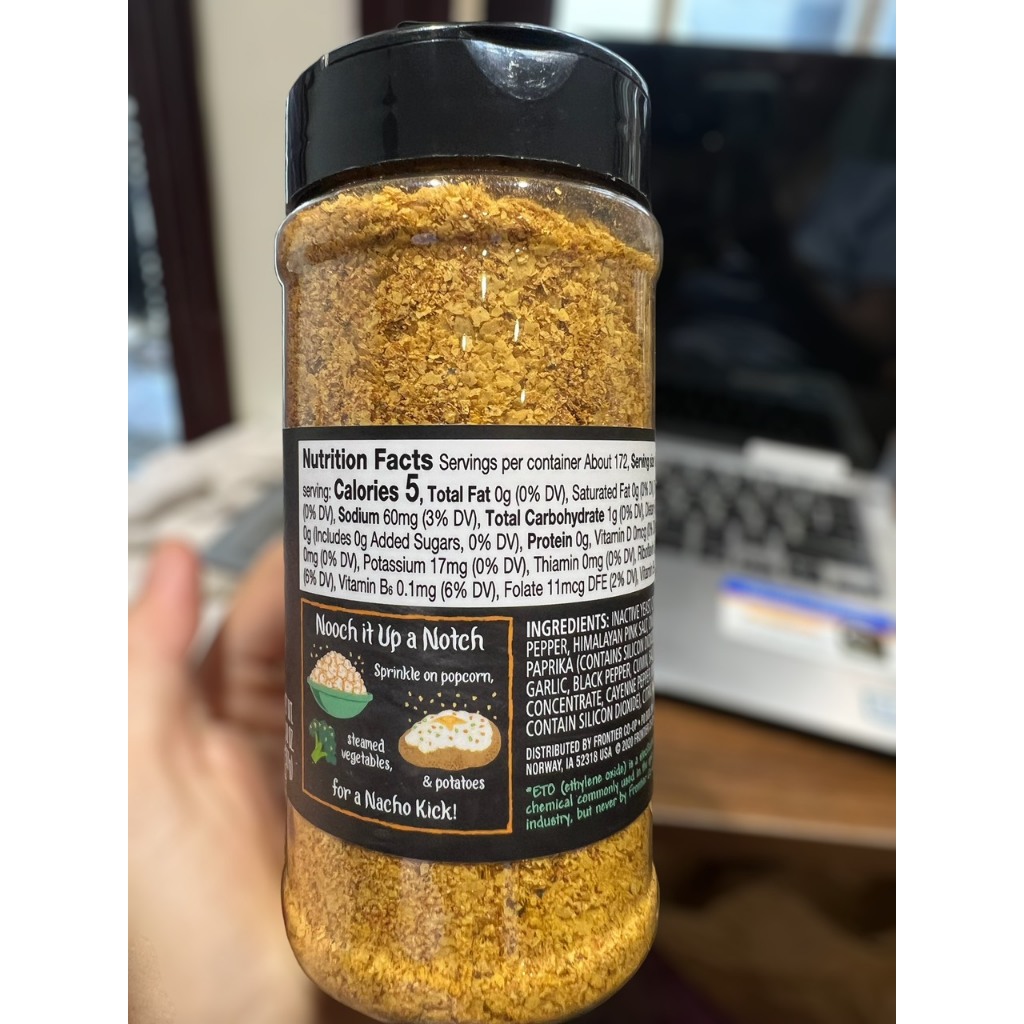 MEN DINH DƯỠNG CHẤT LƯỢNG CAO PREMIUM NUTRITIONAL YEAST FRONTIER