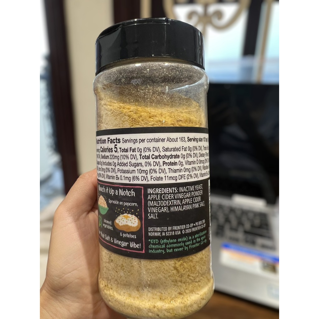 MEN DINH DƯỠNG CHẤT LƯỢNG CAO PREMIUM NUTRITIONAL YEAST FRONTIER
