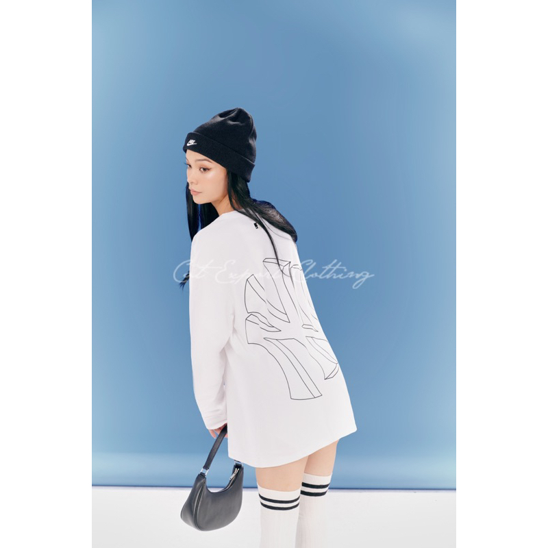 M.L.B Long Sleeve Áo tay dài vải mỏng thiết kế Classic
