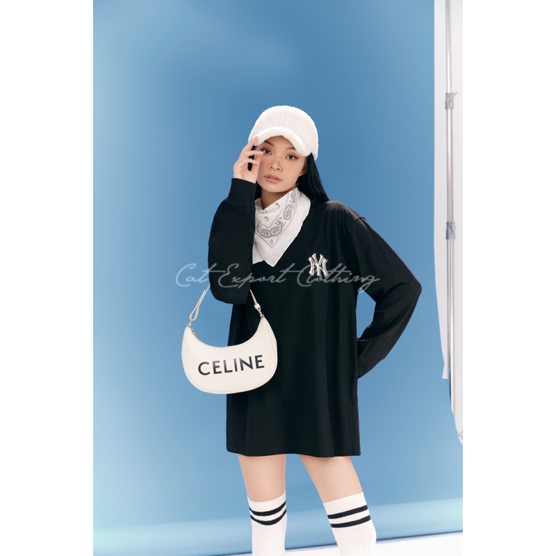 M.L.B Long Sleeve Áo tay dài vải mỏng thiết kế Classic