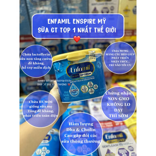 Sữa Enspire nhựa mẫu mới của Mỹ