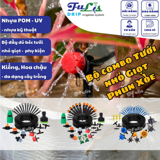 BỘ TƯỚI NHỎ GIỌT 20 BÉC CHO 20 CHẬU CÂY ĐƠN GIẢN TẠI NHÀ - Fulis