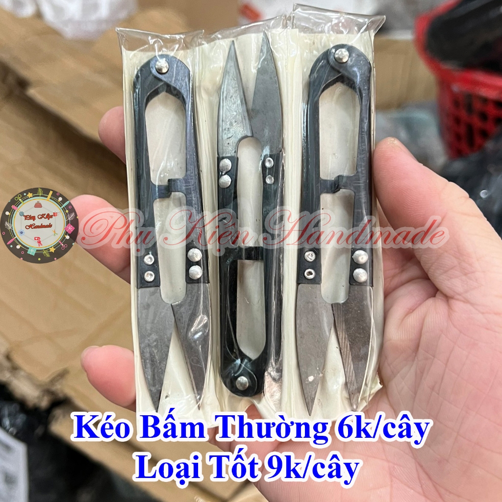 Kéo Bấm Thường 6k/cây, Loại Tốt 9k/cây