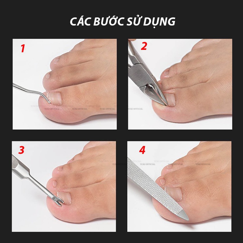 Kìm thần thánh -  Kìm bấm móng - Kìm Cắt Móng Tay, Chân Chuyên Dụng Bằng Thép Không Gỉ