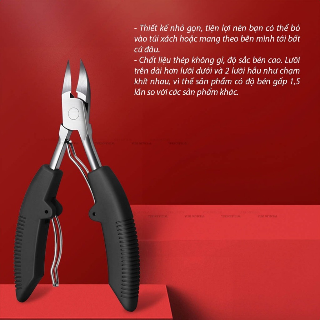 Kìm thần thánh -  Kìm bấm móng - Kìm Cắt Móng Tay, Chân Chuyên Dụng Bằng Thép Không Gỉ