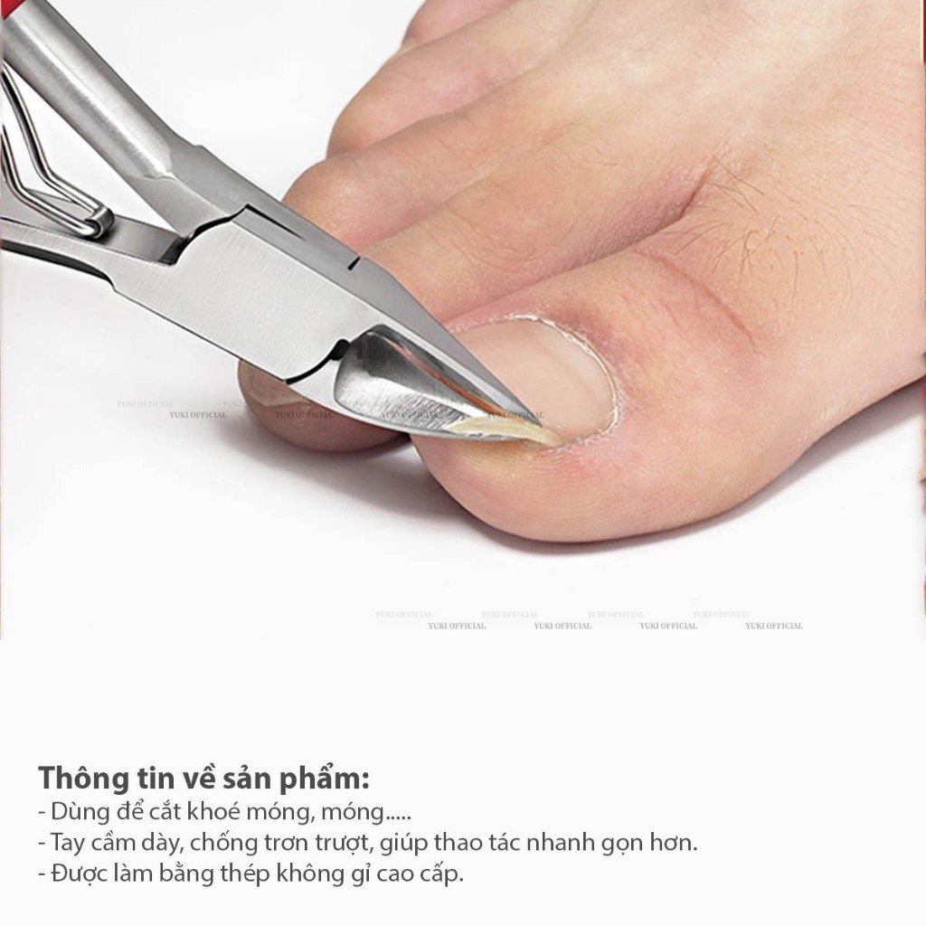 Kìm thần thánh -  Kìm bấm móng - Kìm Cắt Móng Tay, Chân Chuyên Dụng Bằng Thép Không Gỉ
