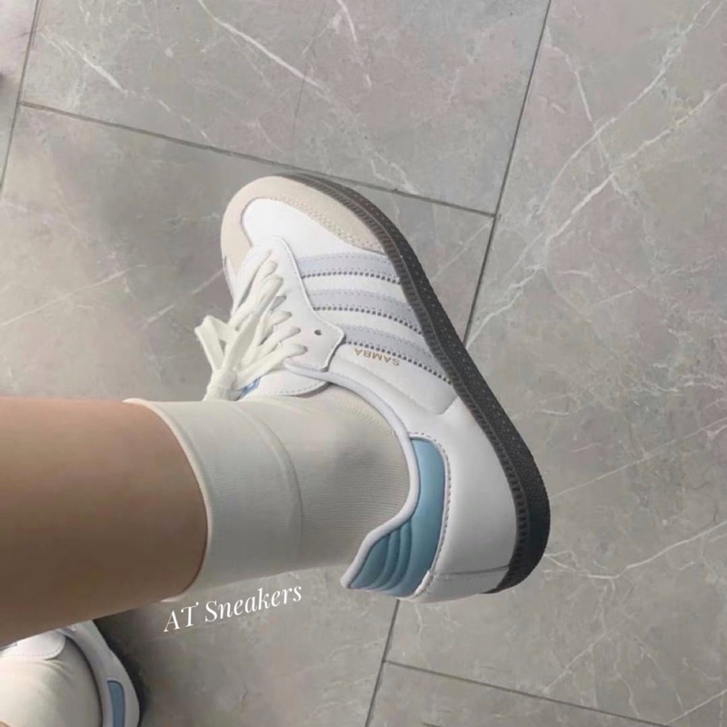 Giày Adidas Samba Baby Blue
