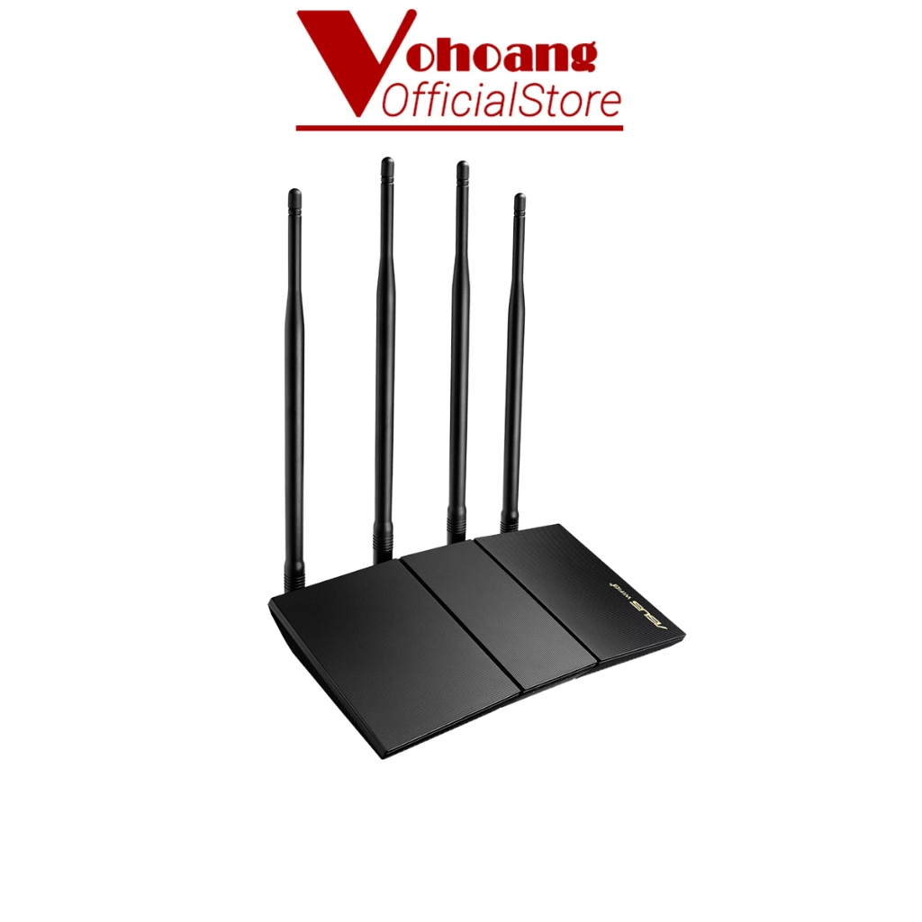 Router Wifi 6 ASUS RT-AX1800HP hỗ trợ MU-MIMO, OFDMA, AiProtection Classic, WiFi AiMesh