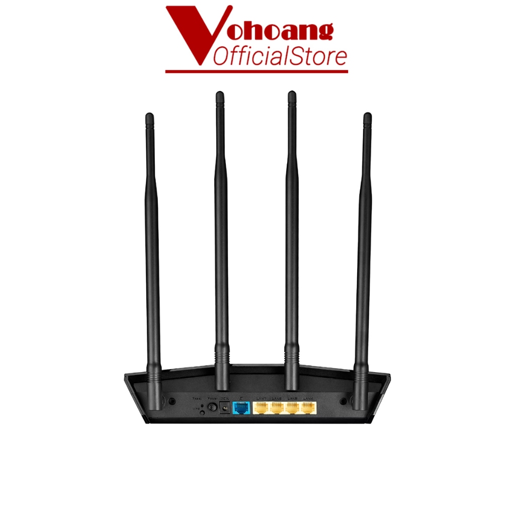 Router Wifi 6 ASUS RT-AX1800HP hỗ trợ MU-MIMO, OFDMA, AiProtection Classic, WiFi AiMesh