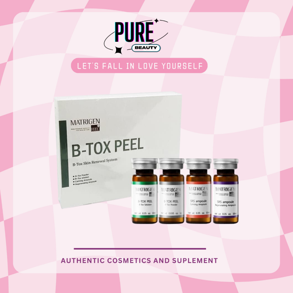 Thay Da Sinh Học Bằng Tảo Silic Matrigen B-TOX PEEL - Loại 4 Màu