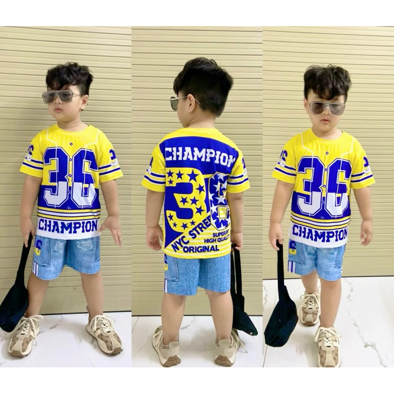 Đồ bộ bé trai in màu HOẠT HÌNH SIÊU NHÂN 3D Thun Lạnh size nhí 9-24kg