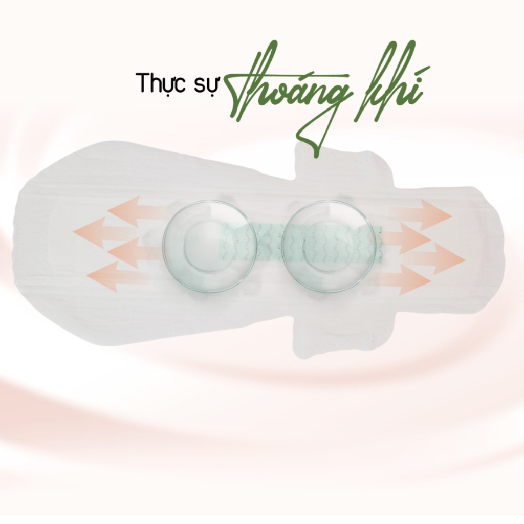 Băng vệ sinh siêu ban đêm Yeonchi Premium Hàn Quốc 350mm siêu mỏng 0.1cm với thiết kế cánh quạt an toàn cả đêm