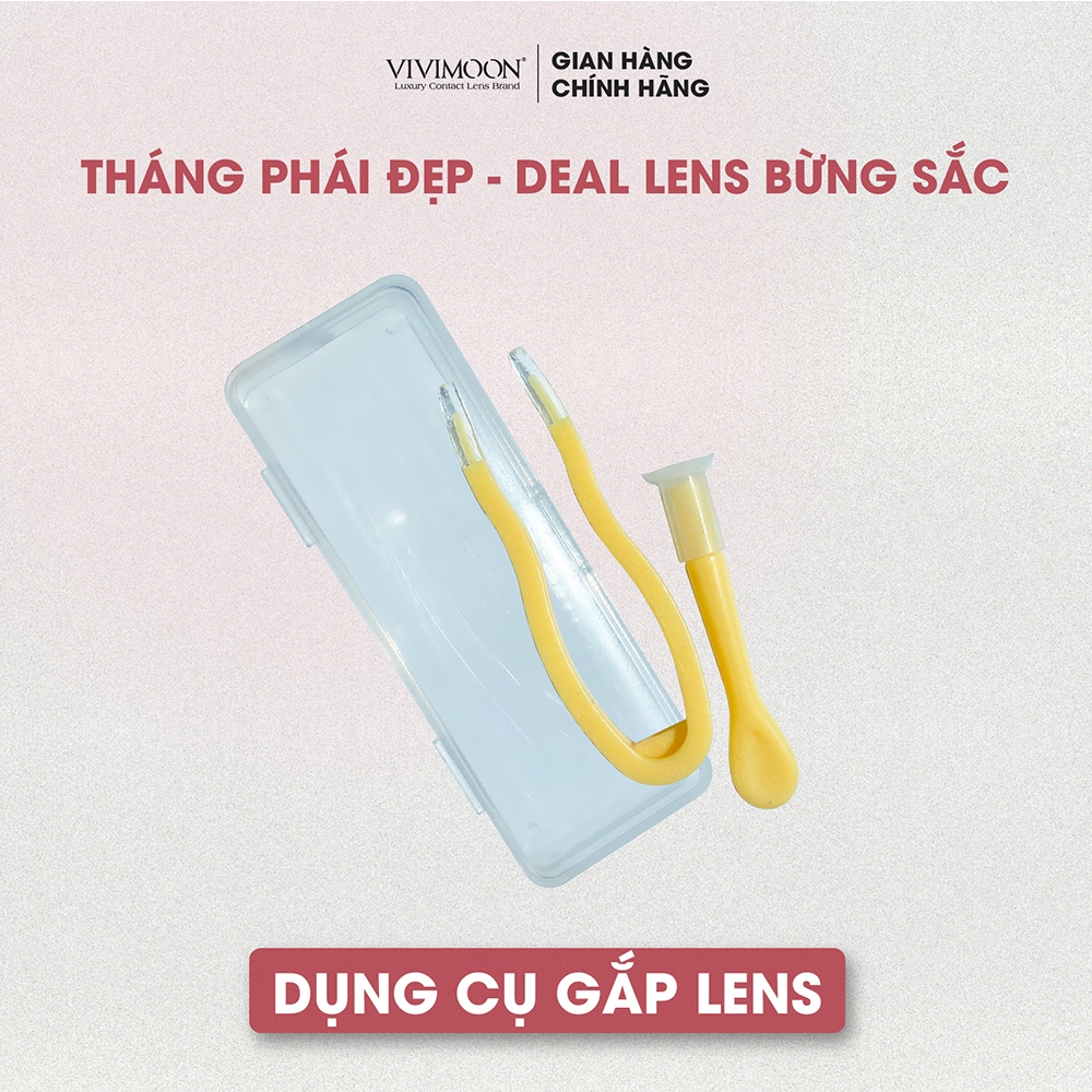 Dụng cụ gắp VIVIMOON LENS đeo kính áp tròng