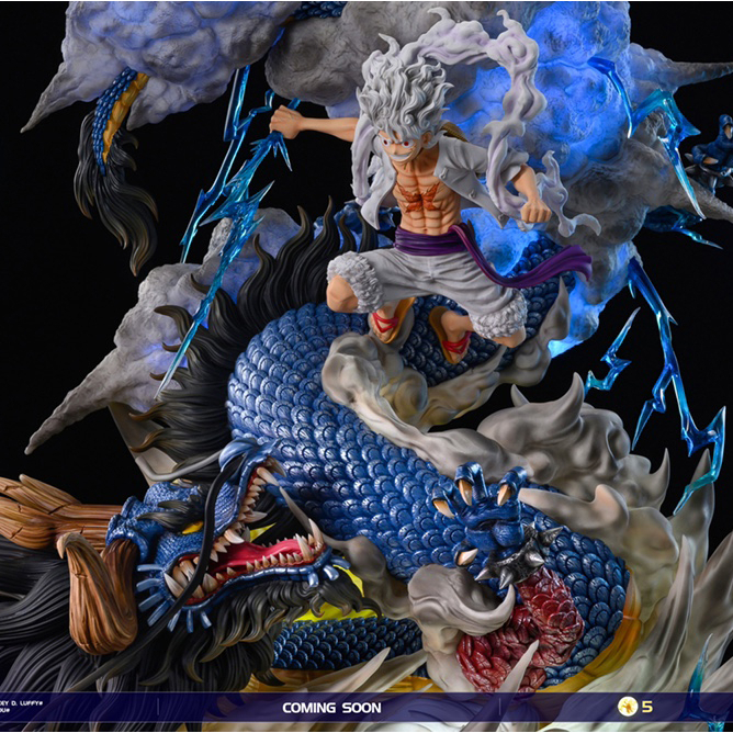 Mô Hình Luffy gear 5 Đồ Long siêu chất