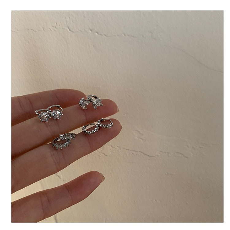 Khuyên tai tròn nhiều kiểu bông tai mẫu mơí cao cấp