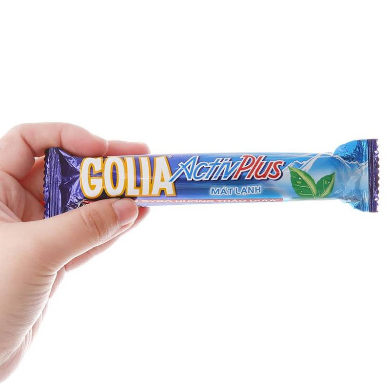 Thỏi kẹo Golia ActivPlus nhân syrô thảo dược 29.5g