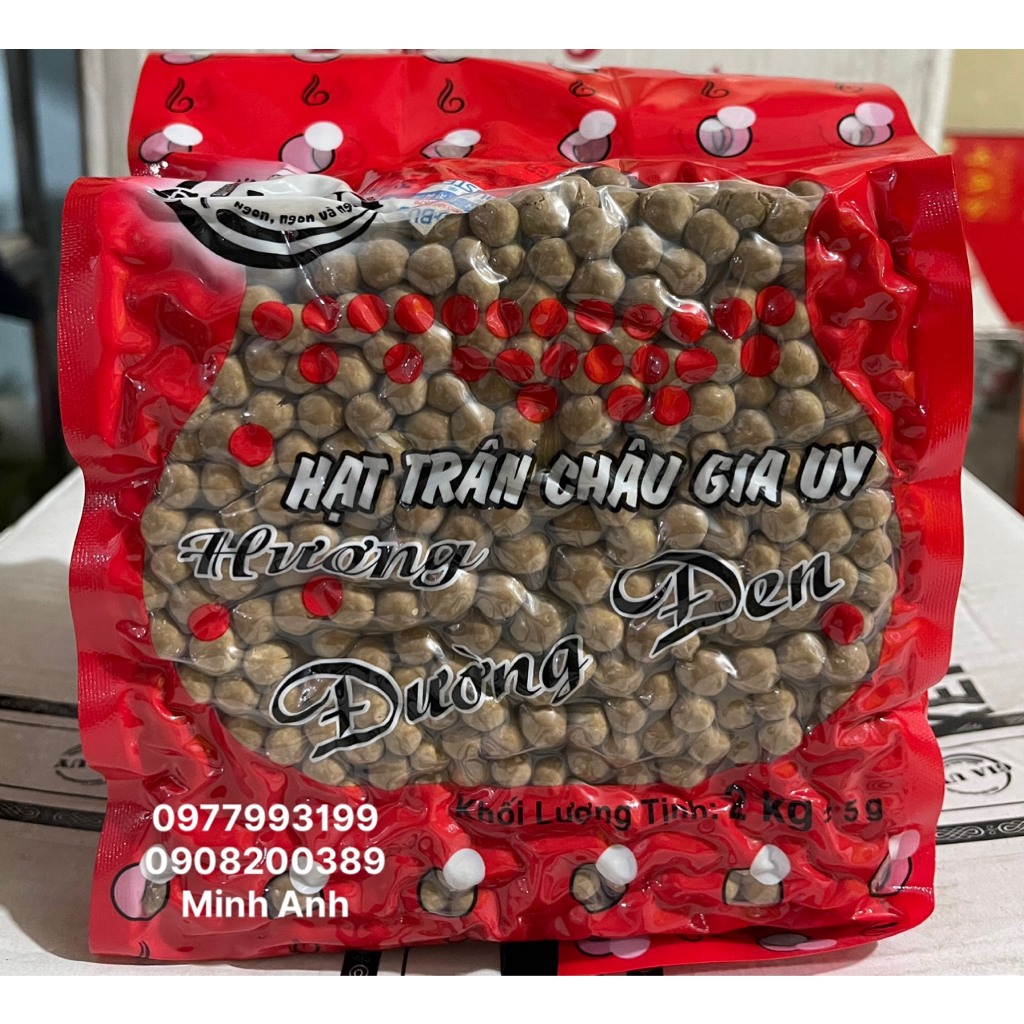 Trân Châu Gia Uy  CaFe, Đường Đen, Caramel