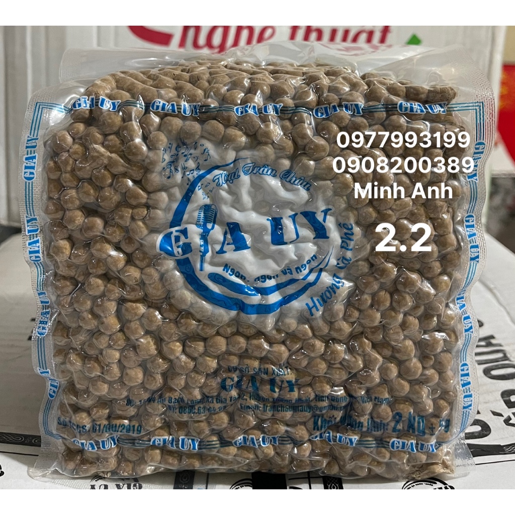 Trân Châu Gia Uy  CaFe, Đường Đen, Caramel